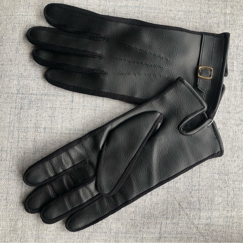 Elegant Black and White Women's Gloves Set - Picture 6 of 7